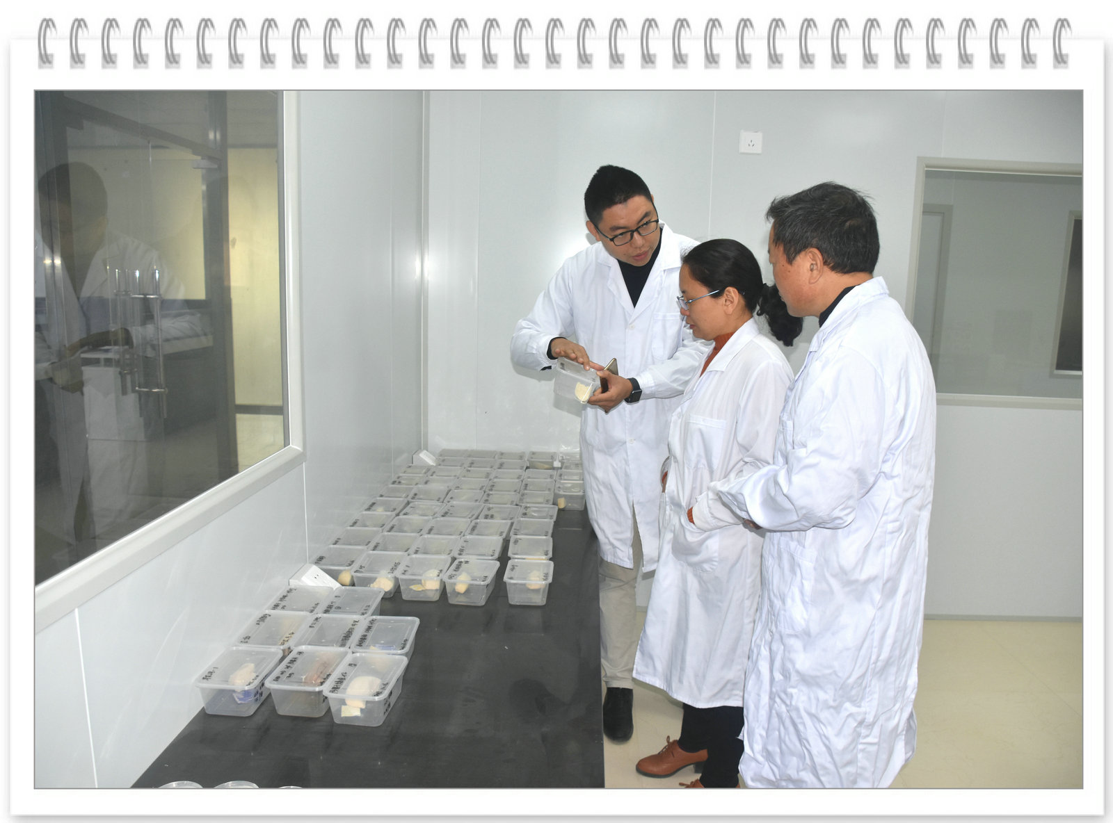 海洋与食品学院走访考察拓普旺防霉科技(香港)有限公司