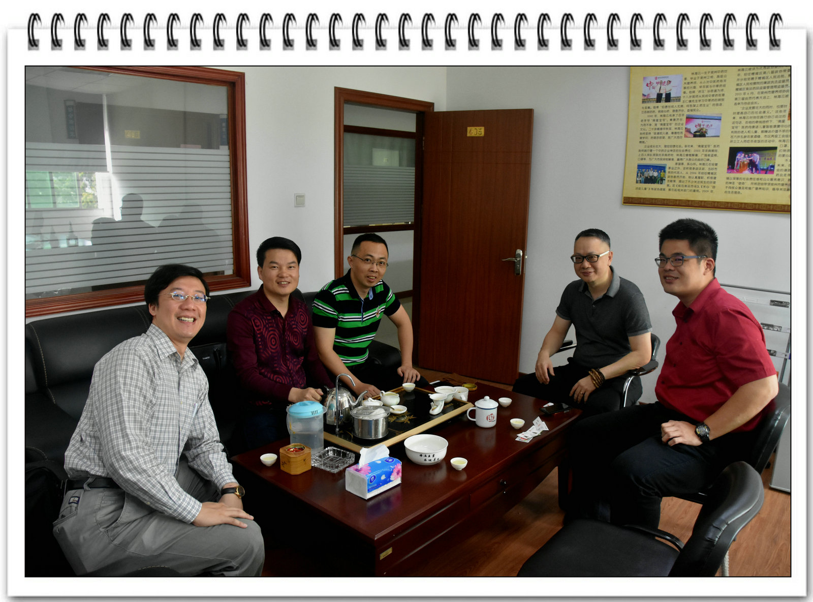 清源学者讲座教授、台湾中兴大学教授王惠民博士一行前往泉州市营养师协会与剑影实验学校考察交流