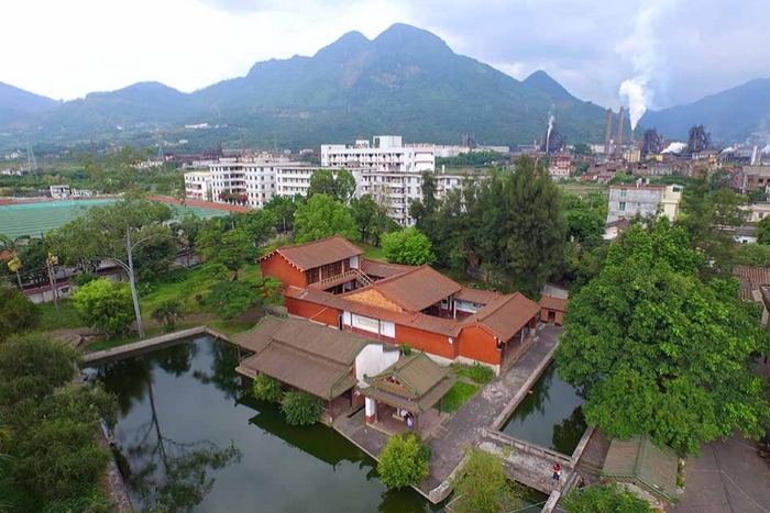 福建省安溪县：李光地讲学处&mdash;&mdash;贤良祠全景