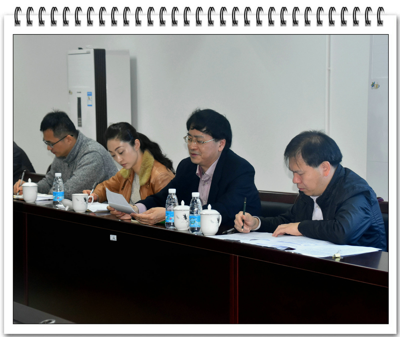 校党委常委、纪委书记邱银富一行到海洋与食品学院调研指导工作