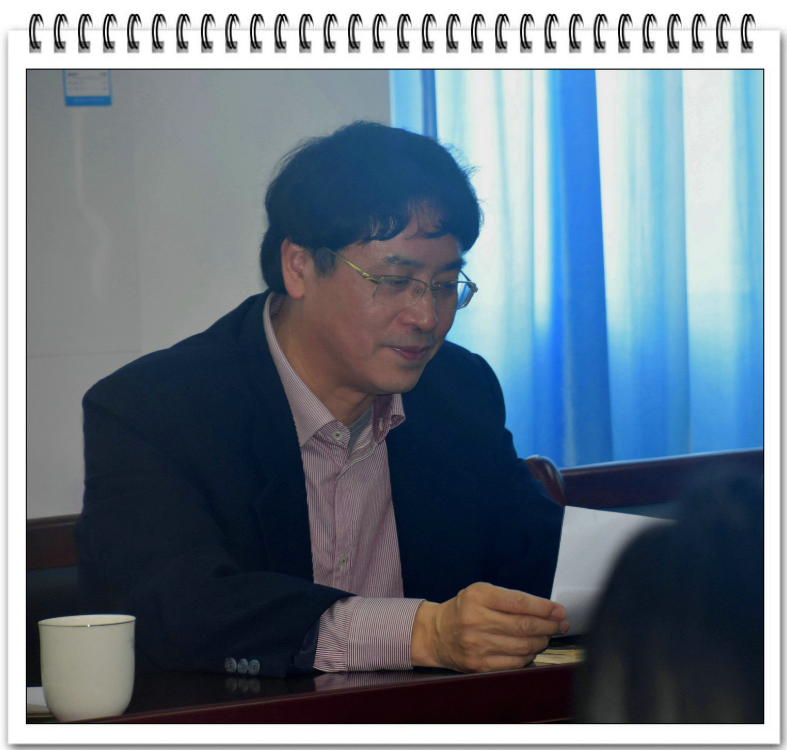 校党委常委、纪委书记邱银富一行到海洋与食品学院调研指导工作